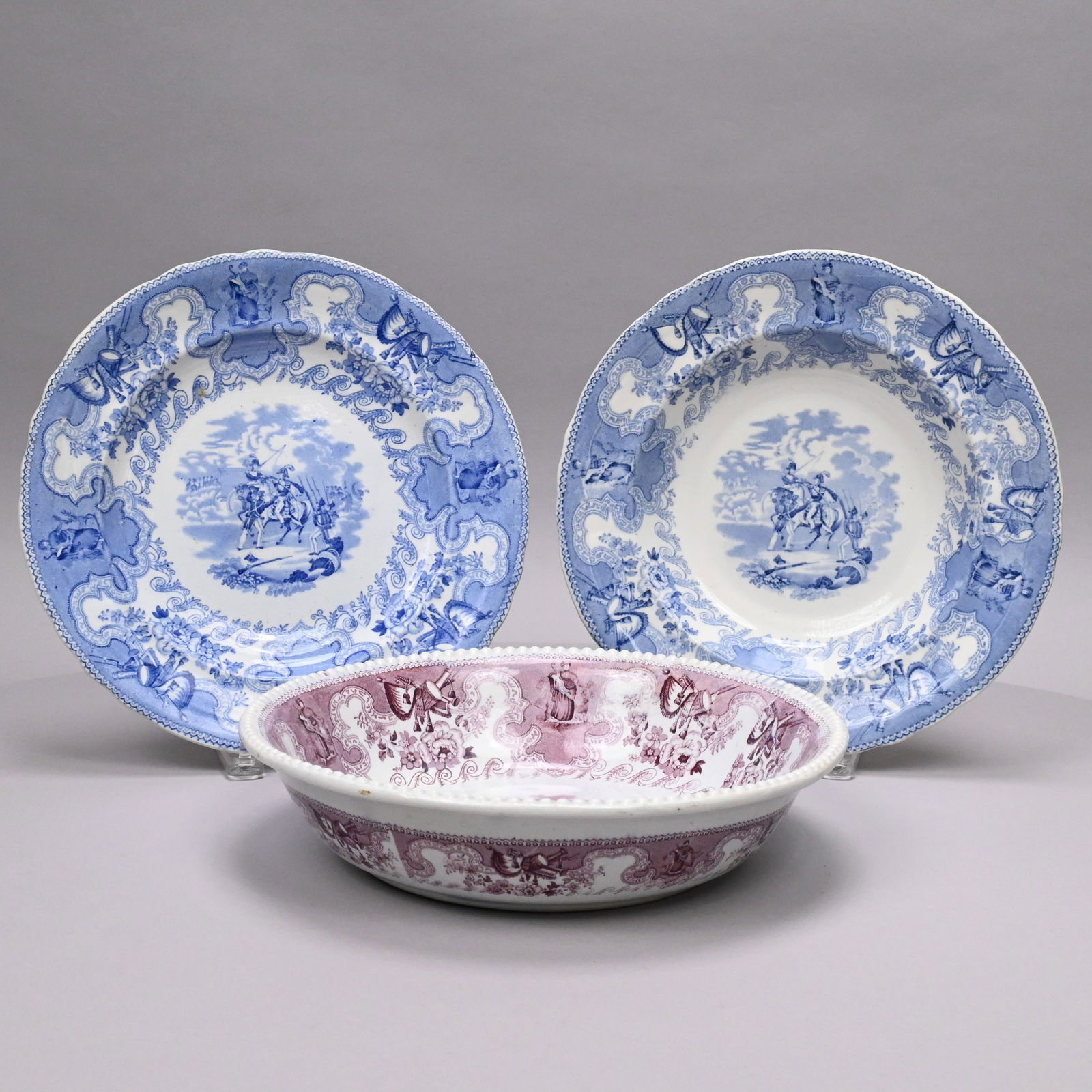 'Texian Campaigne' Series, Three Serving Pieces (1 of 8)