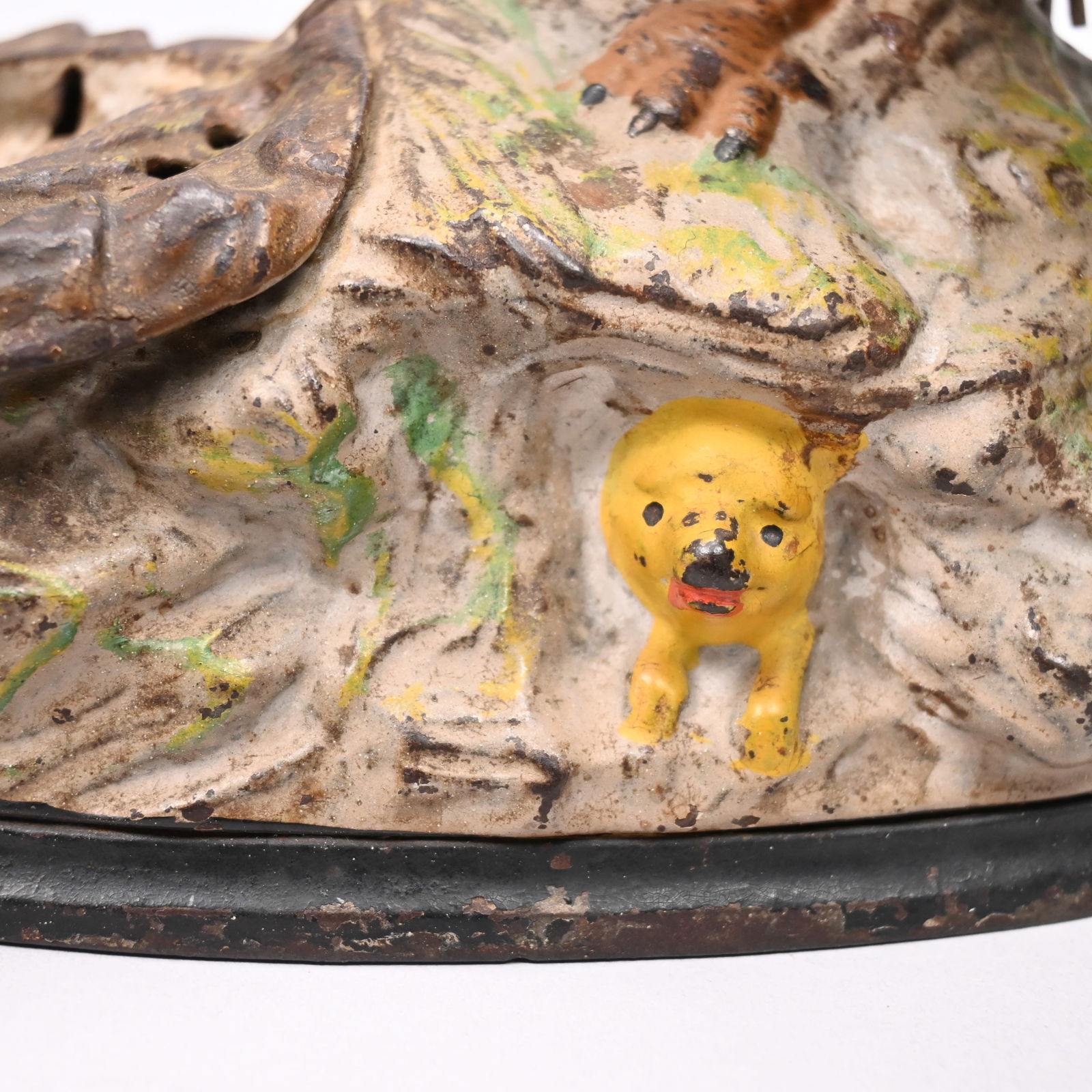 American Cast-Iron Eagle & Eaglets Mechanical Bank - 10