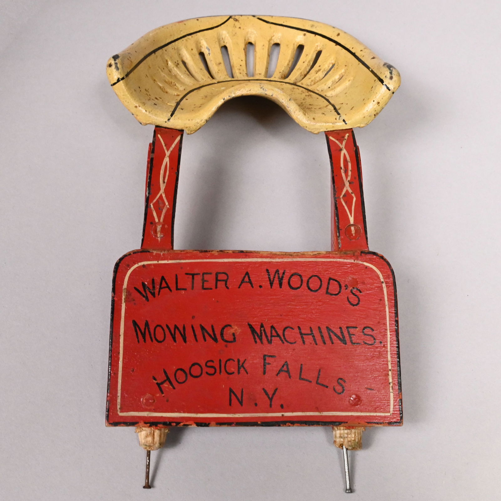 Salesman's Sample Mowing Machine, Walter A. Woods - 10
