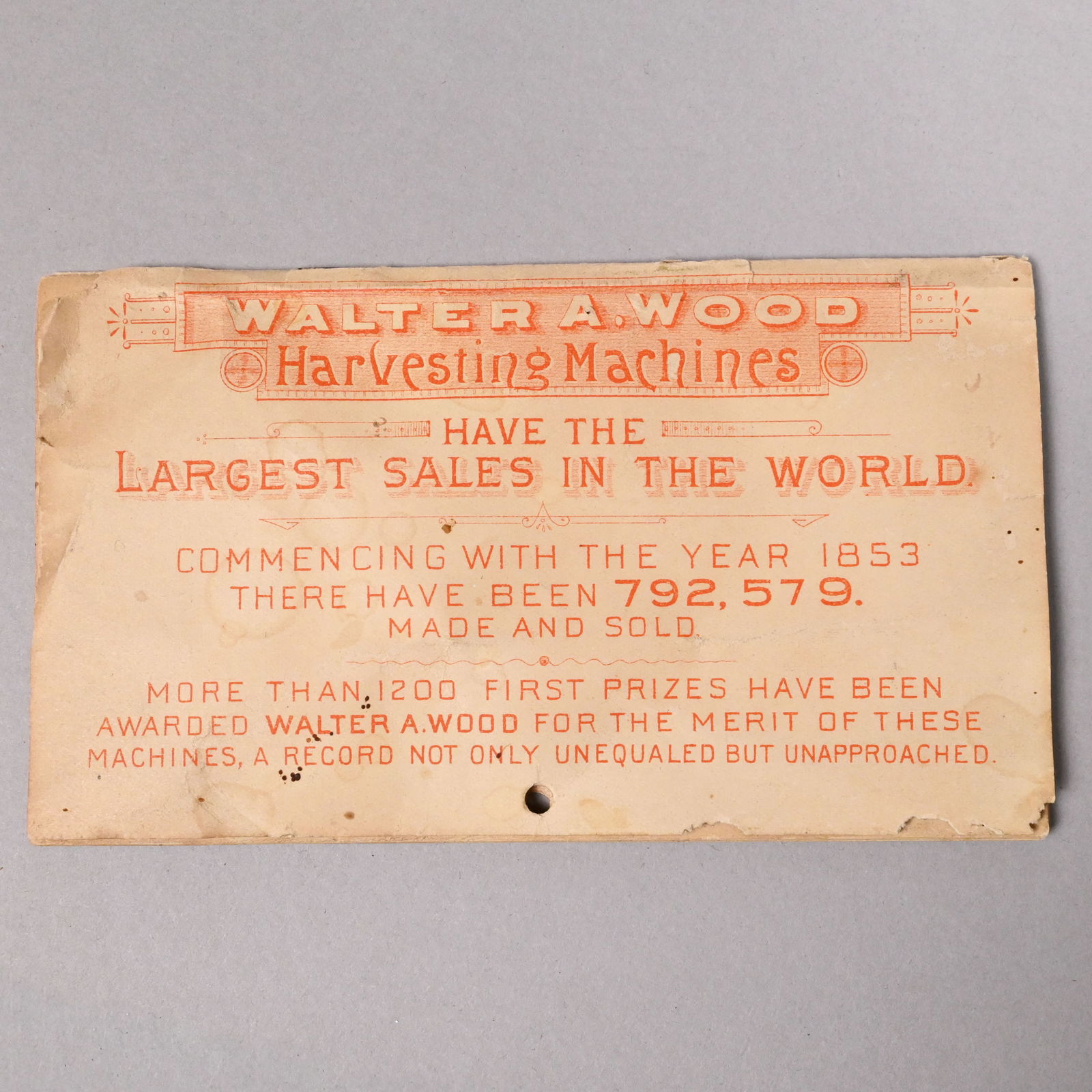 Salesman's Sample Mowing Machine, Walter A. Woods - 20