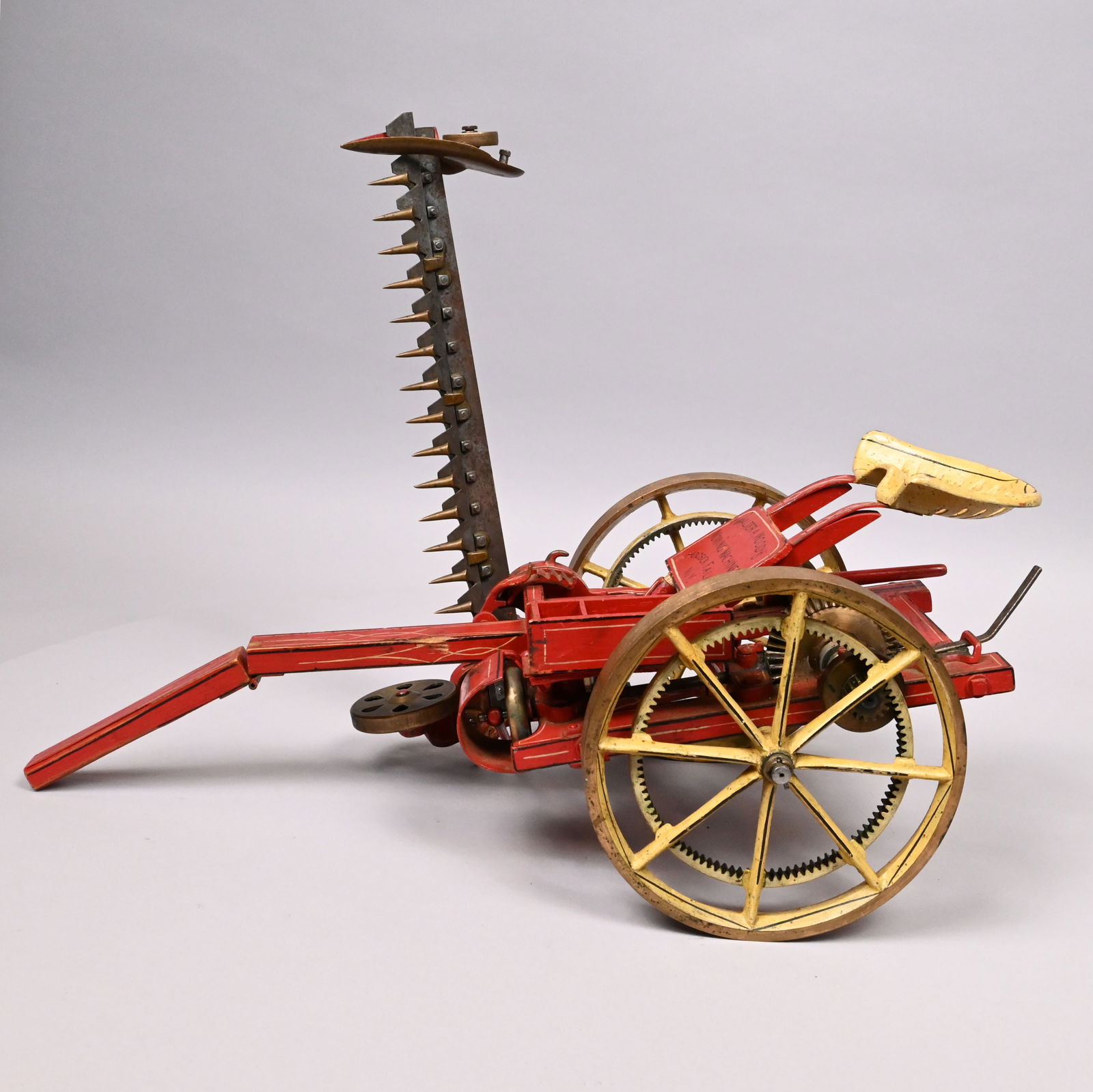 Salesman's Sample Mowing Machine, Walter A. Woods - 2