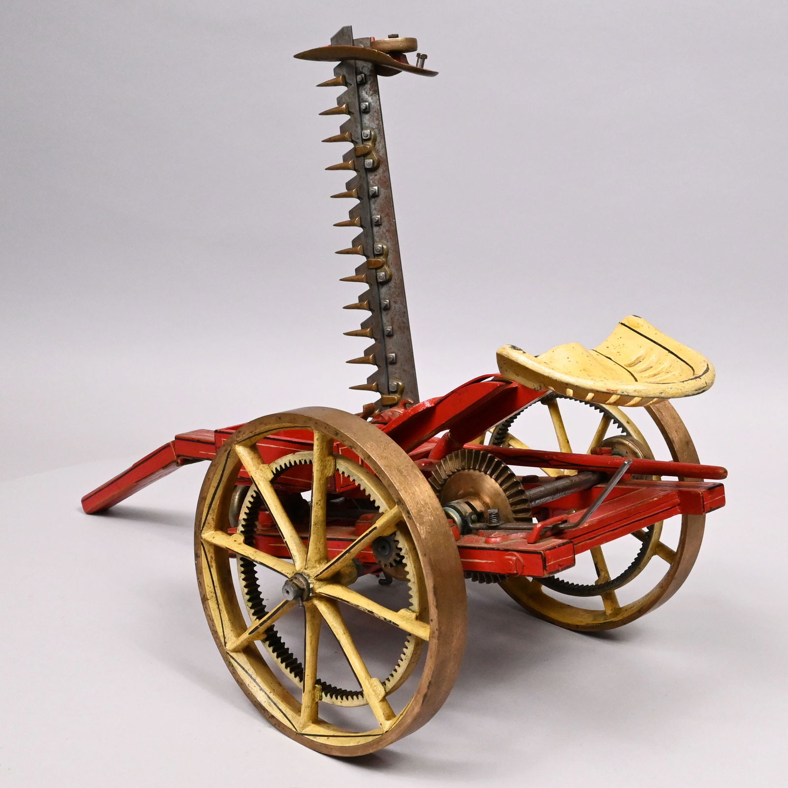 Salesman's Sample Mowing Machine, Walter A. Woods - 3