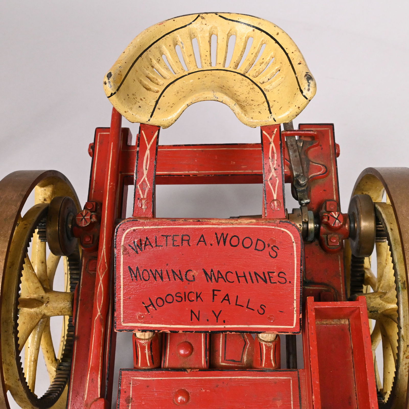 Salesman's Sample Mowing Machine, Walter A. Woods - 9