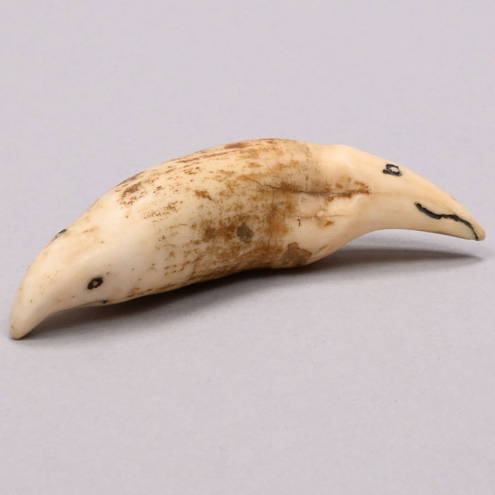 Six Inuit Carved Walrus and Whalebone Objects - 13