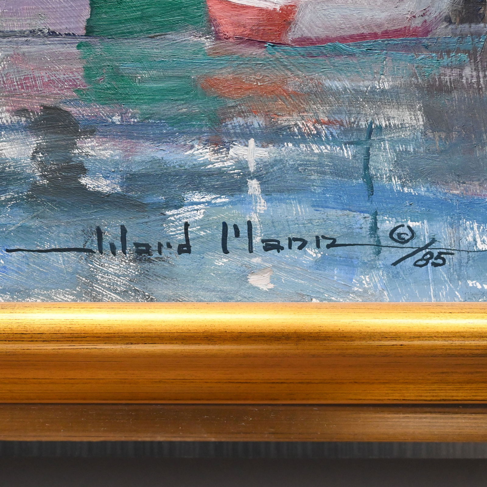 Ward Mann - Gloucester Harbor - 2