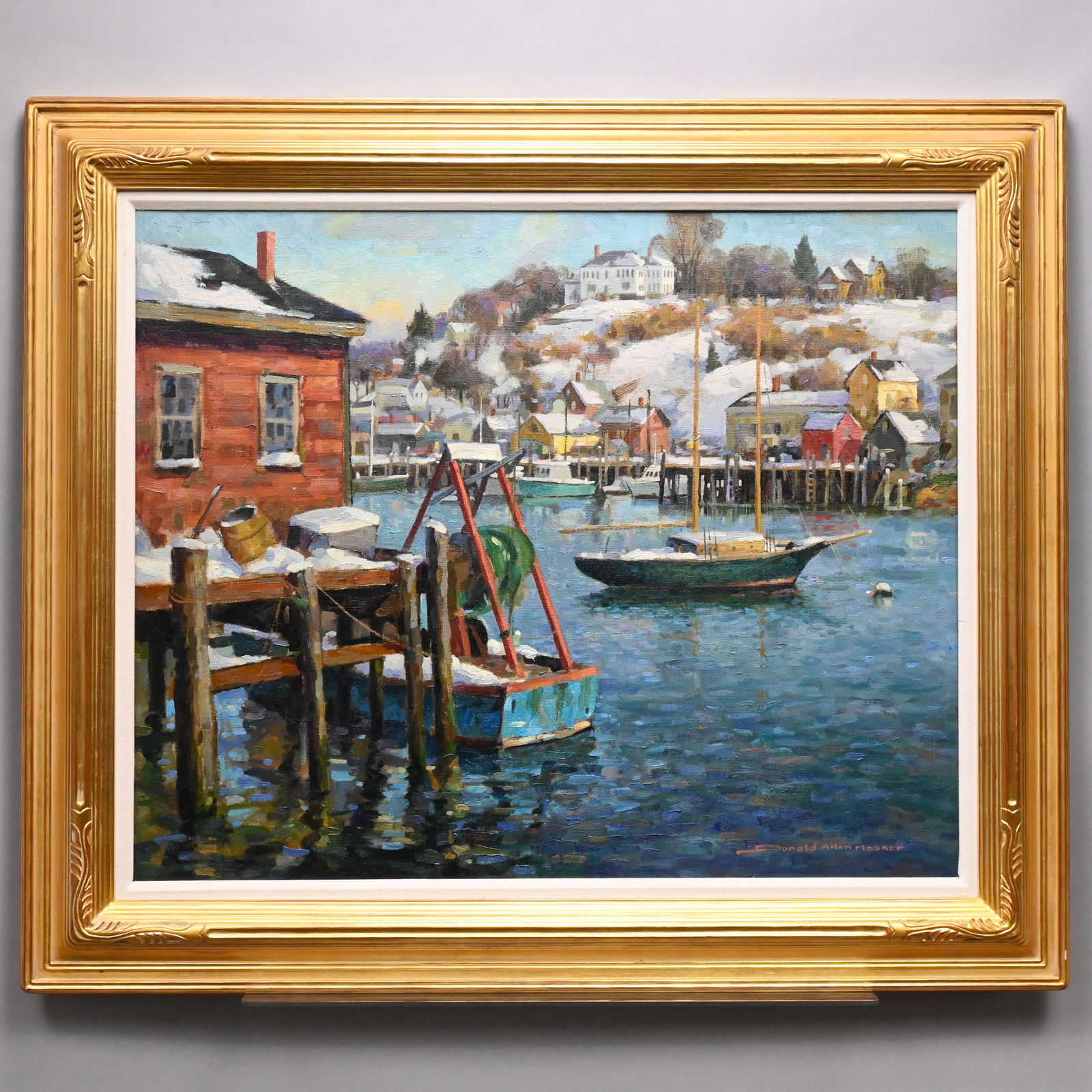 Donald Allen Mosher - Winter Harbor (1 of 4)