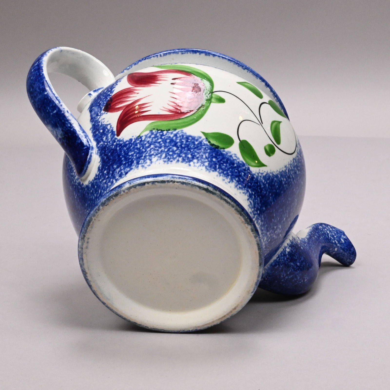 Four British Spatterware Serving Wares - 15