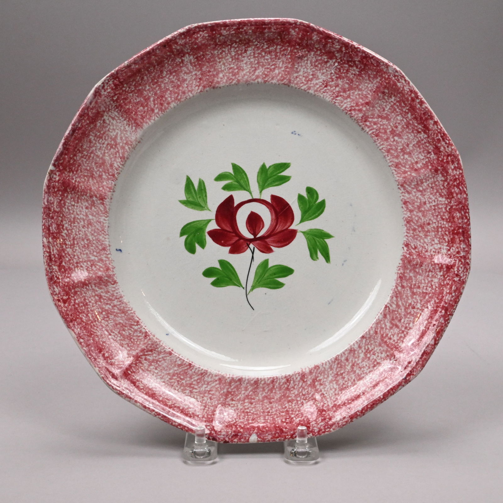 Four British Spatterware Serving Wares - 2