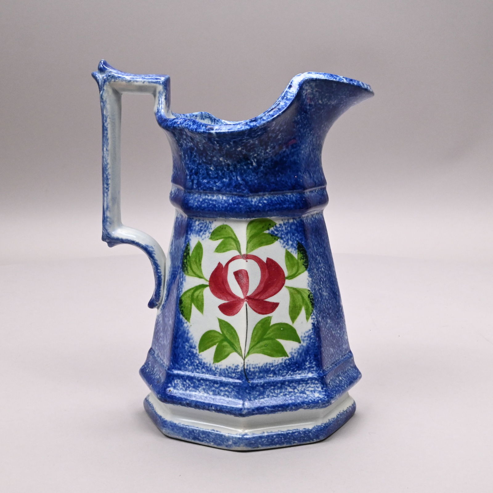 Four British Spatterware Serving Wares - 6