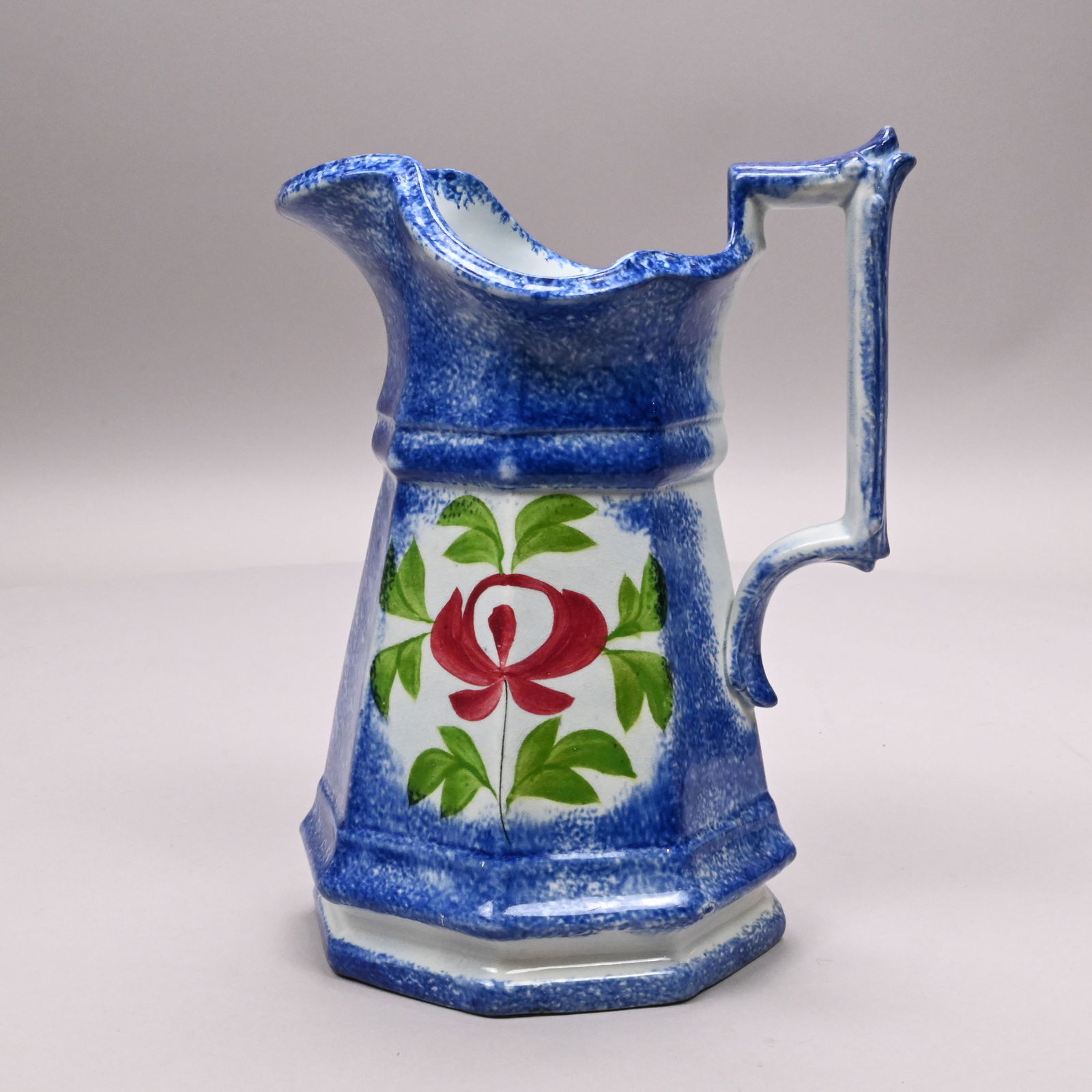 Four British Spatterware Serving Wares - 8