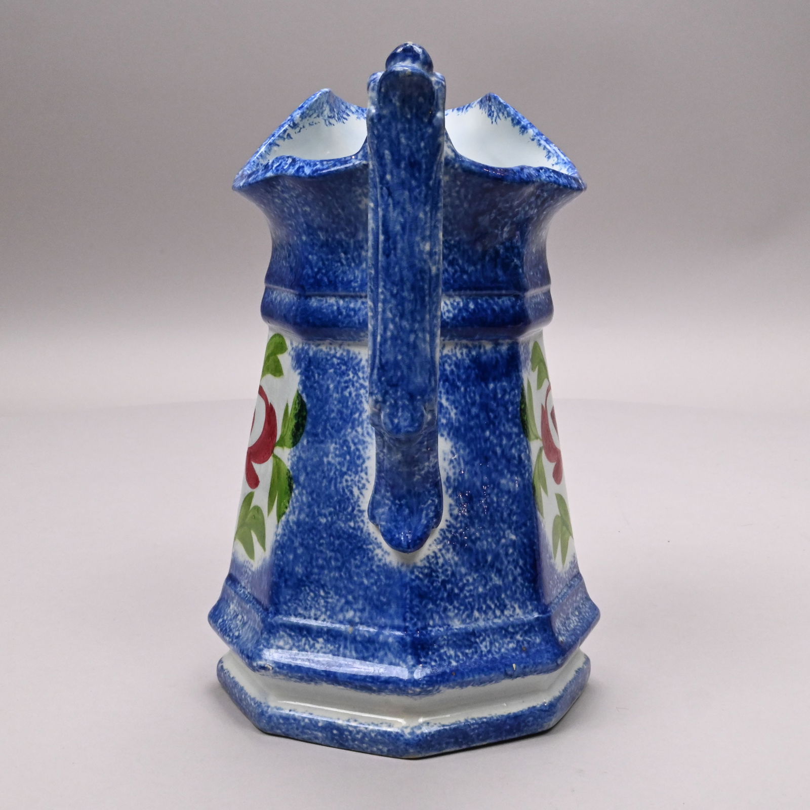 Four British Spatterware Serving Wares - 9