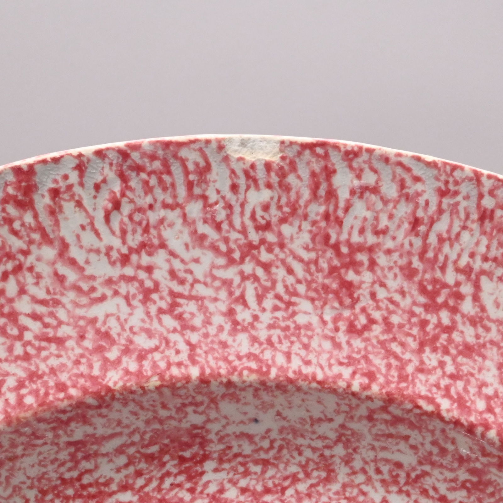 Eight British Spatterware 'Peafowl' Plates - 5