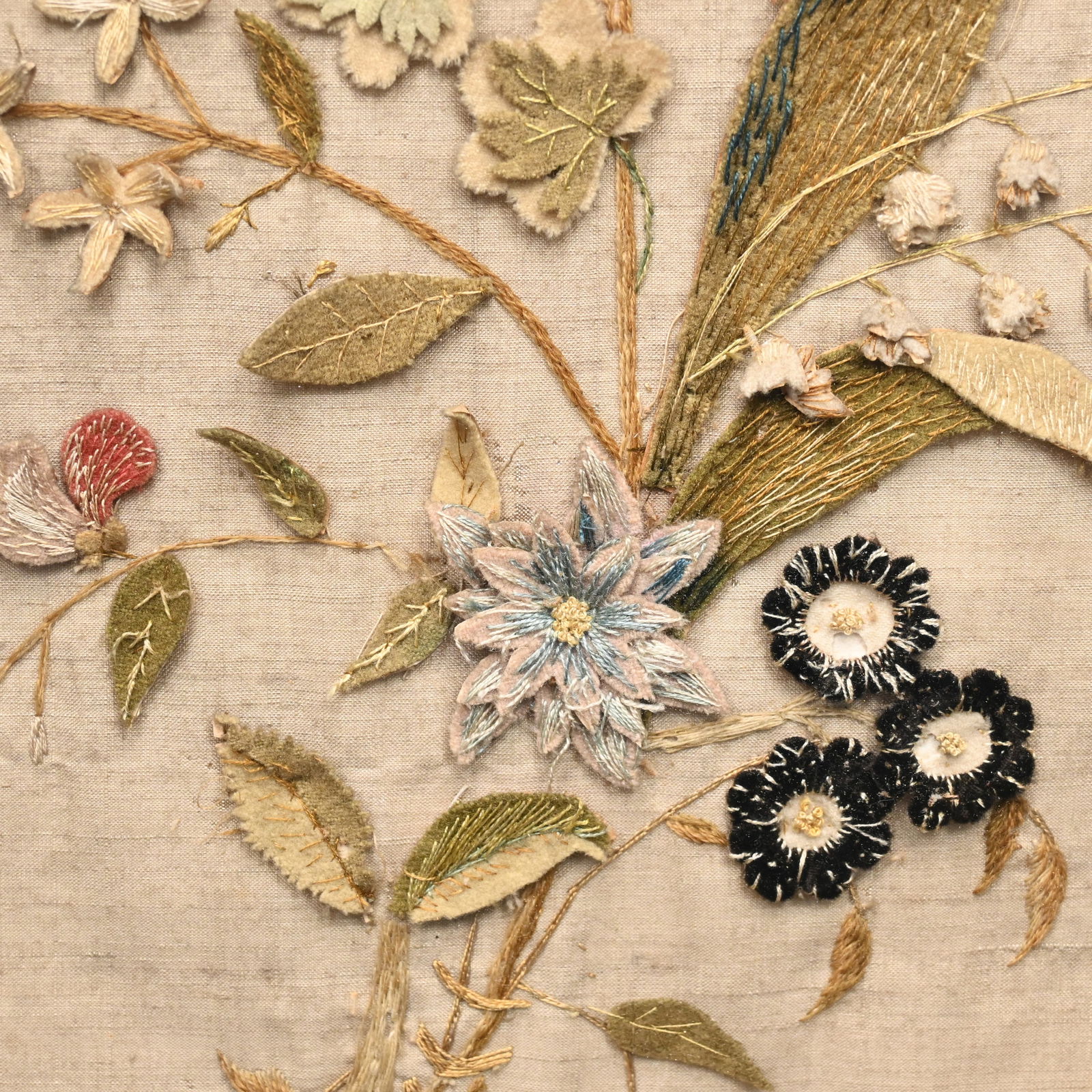 American Embroidered and Appliqued Needlework - 2