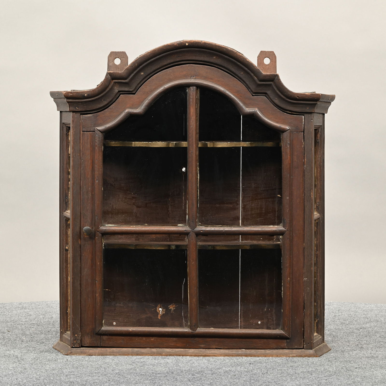 Continental Baroque Walnut Hanging Cupboard (1 of 8)