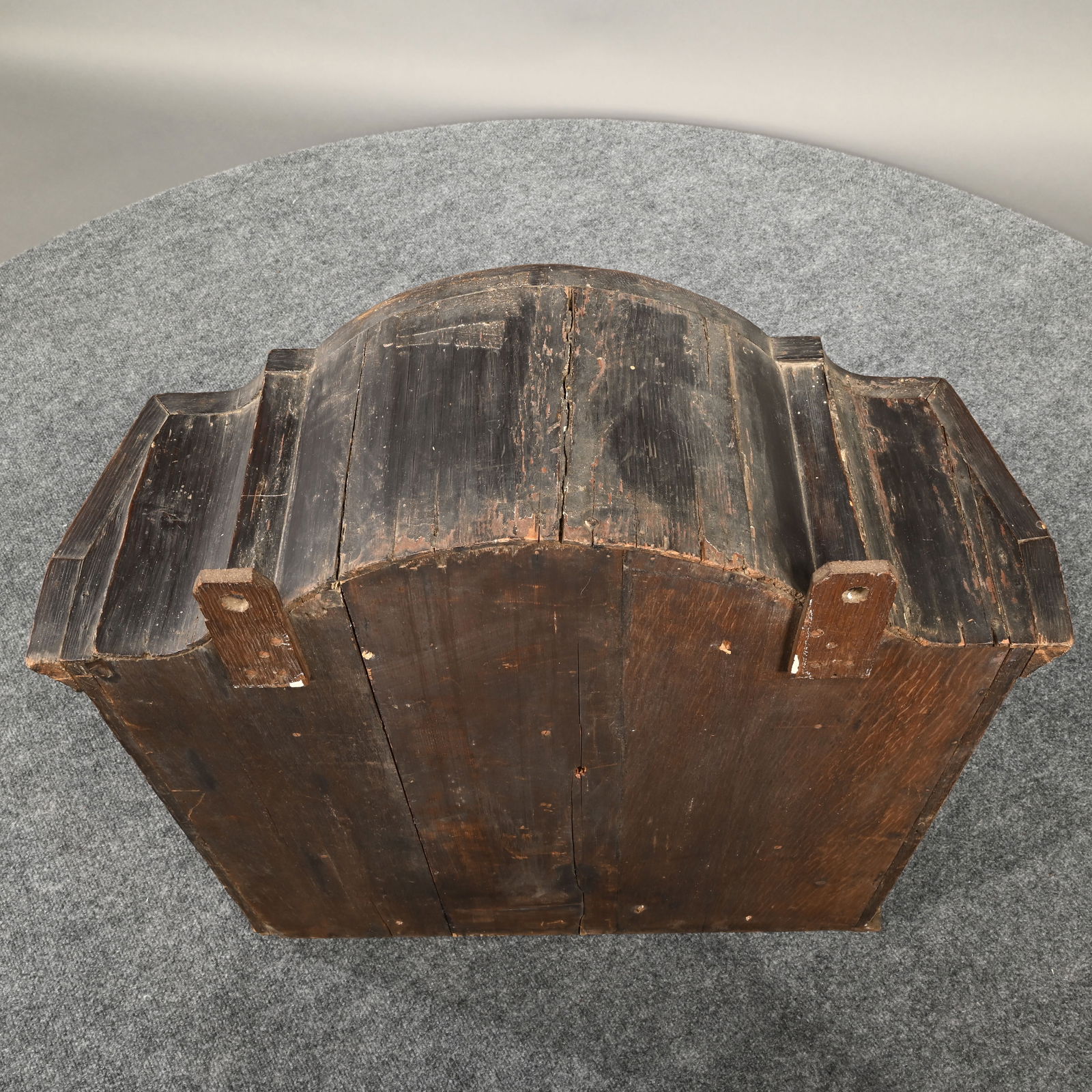 Continental Baroque Walnut Hanging Cupboard - 6