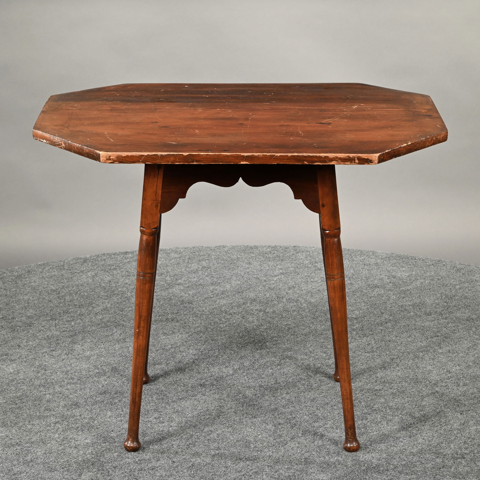 New England Pine and Maple Tap Table - 2