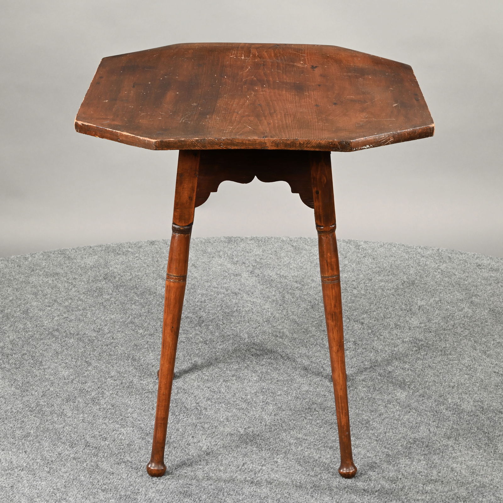 New England Pine and Maple Tap Table - 8