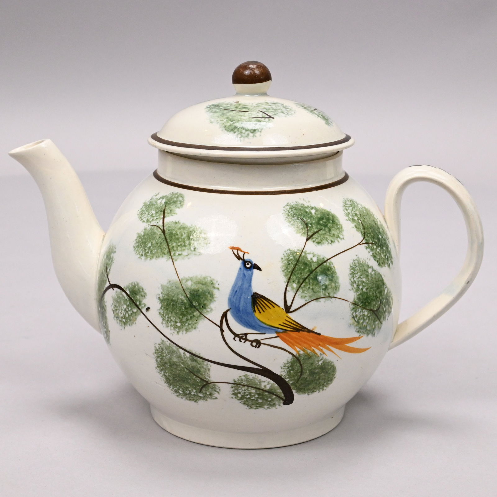 Three English Pearlware Pratt Ware Teawares - 11