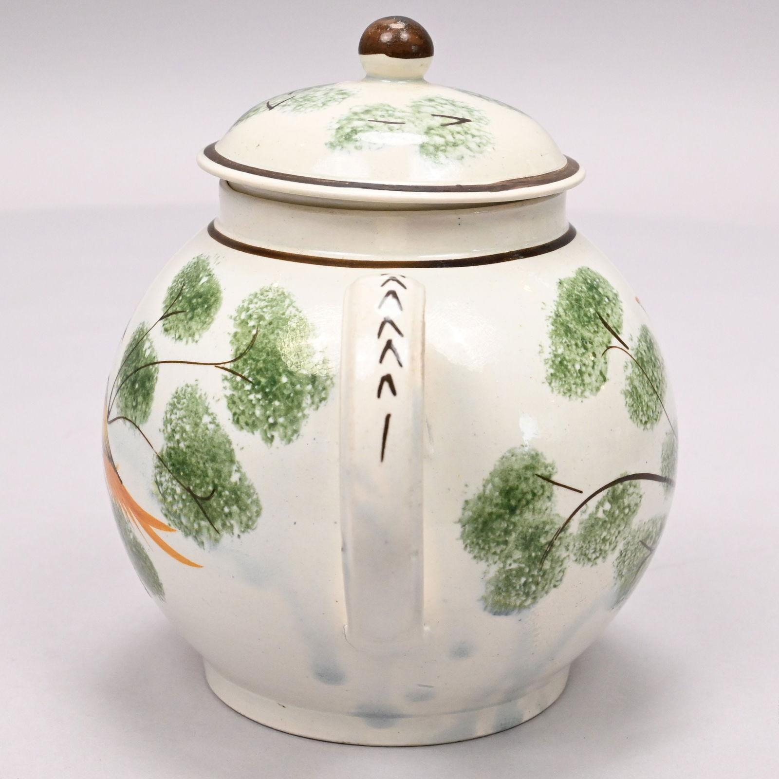 Three English Pearlware Pratt Ware Teawares - 12