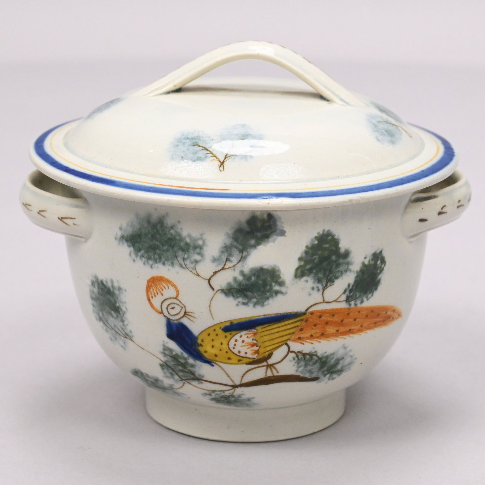 Three English Pearlware Pratt Ware Teawares - 15