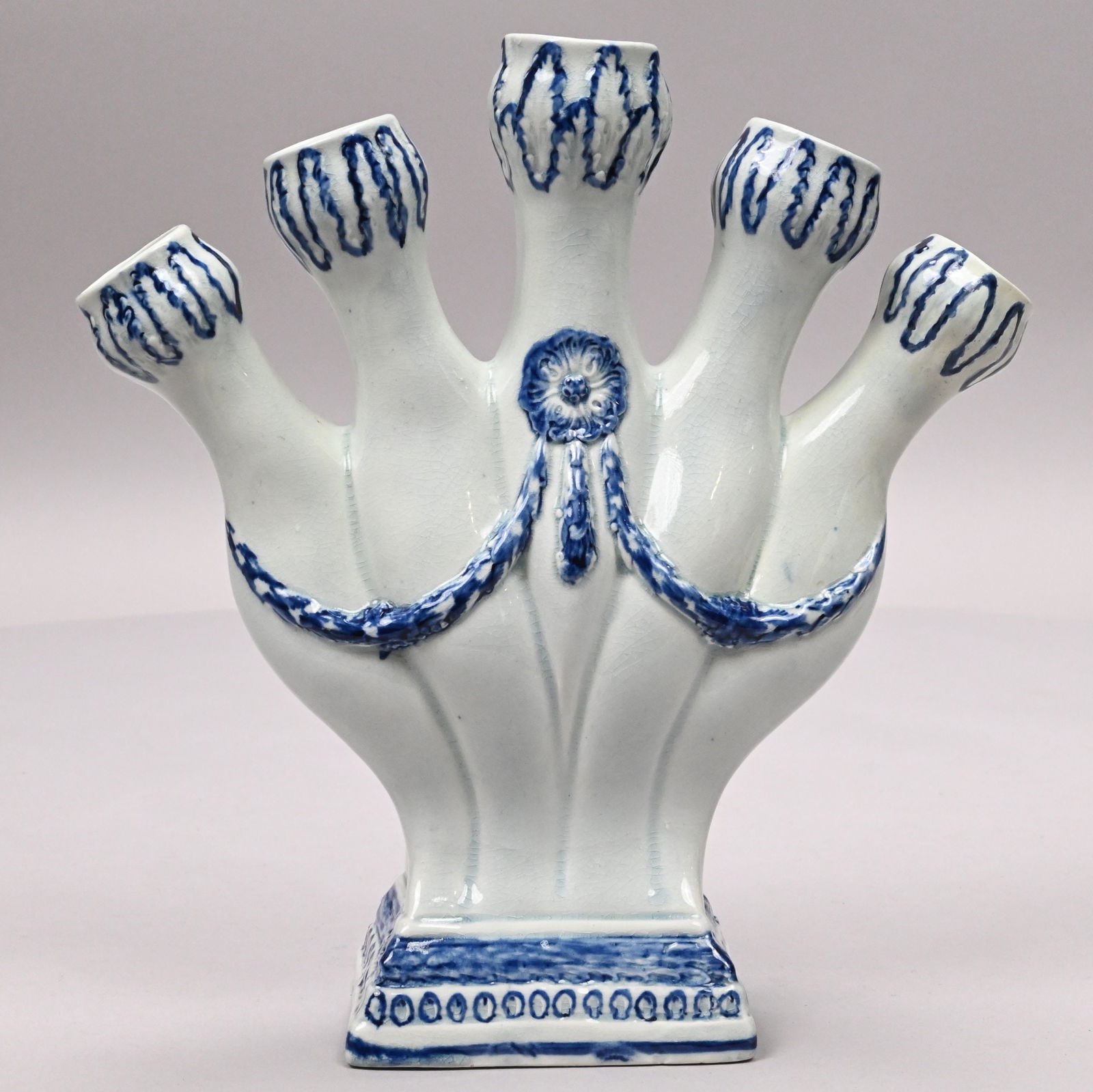 Six English Pearlware Pratt Ware Articles - 13