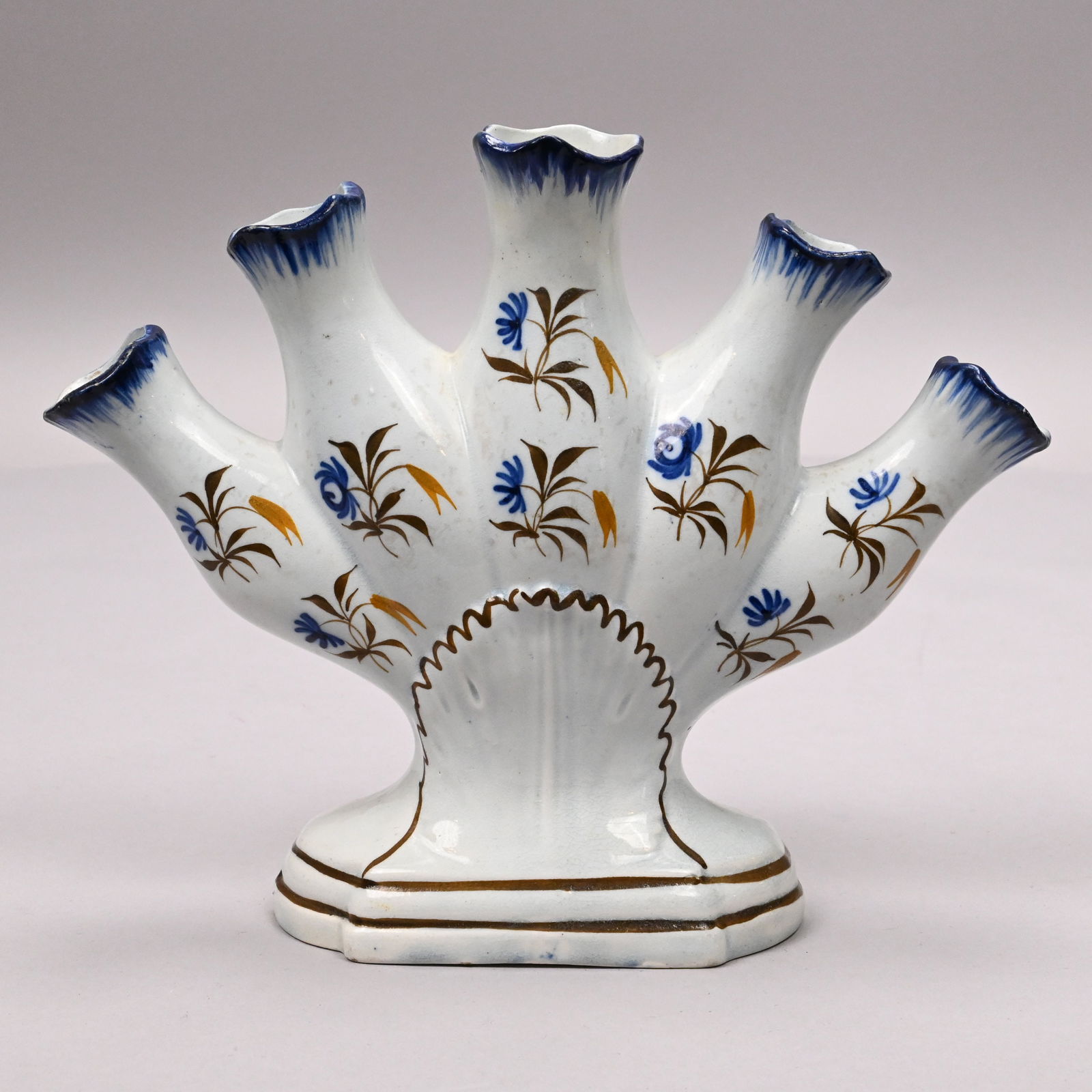 Six English Pearlware Pratt Ware Articles - 15