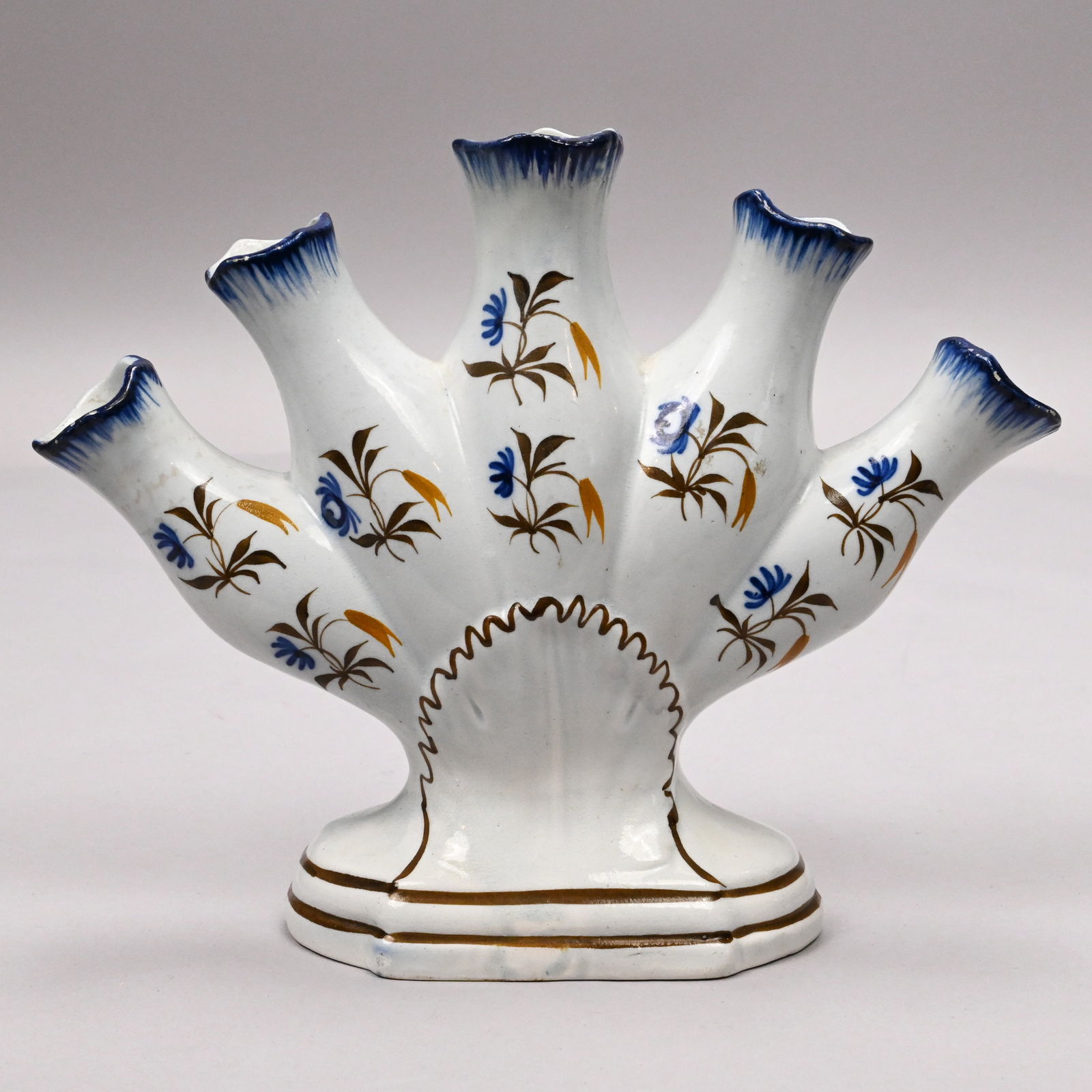 Six English Pearlware Pratt Ware Articles - 16
