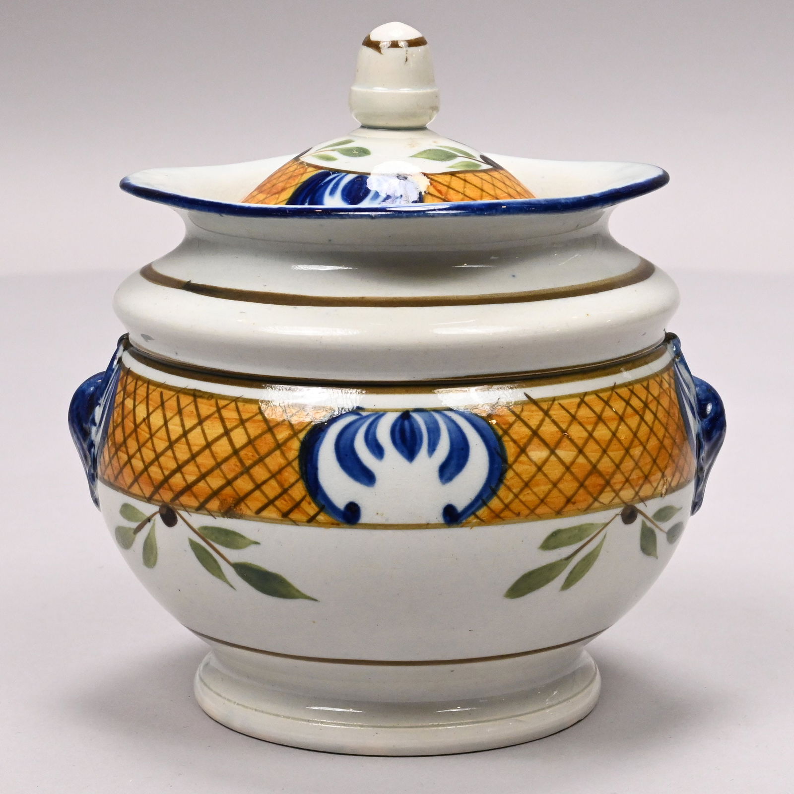 Six English Pearlware Pratt Ware Articles - 18