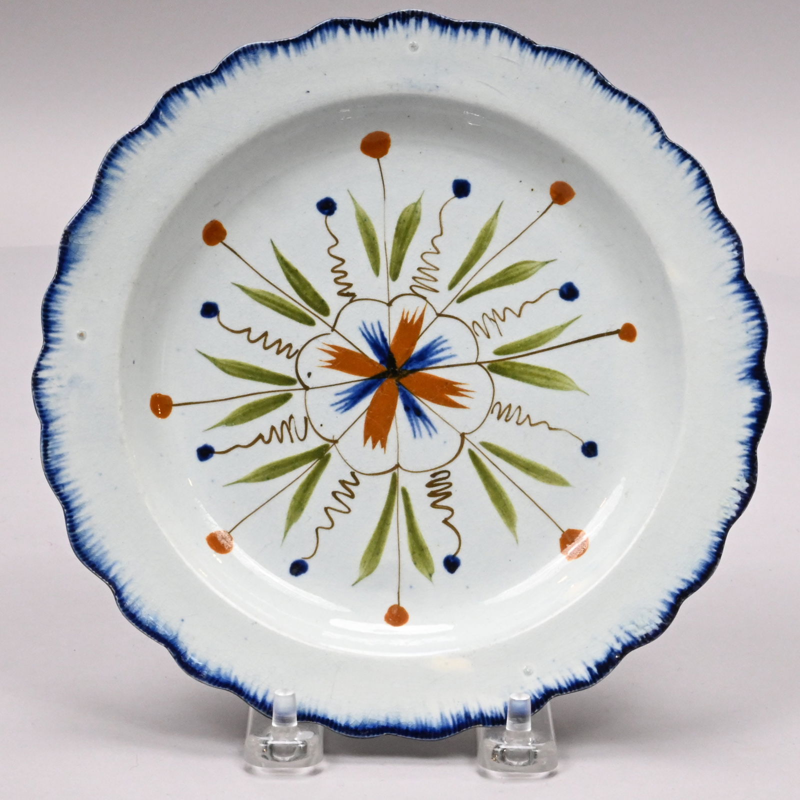 Six English Pearlware Pratt Ware Articles - 2