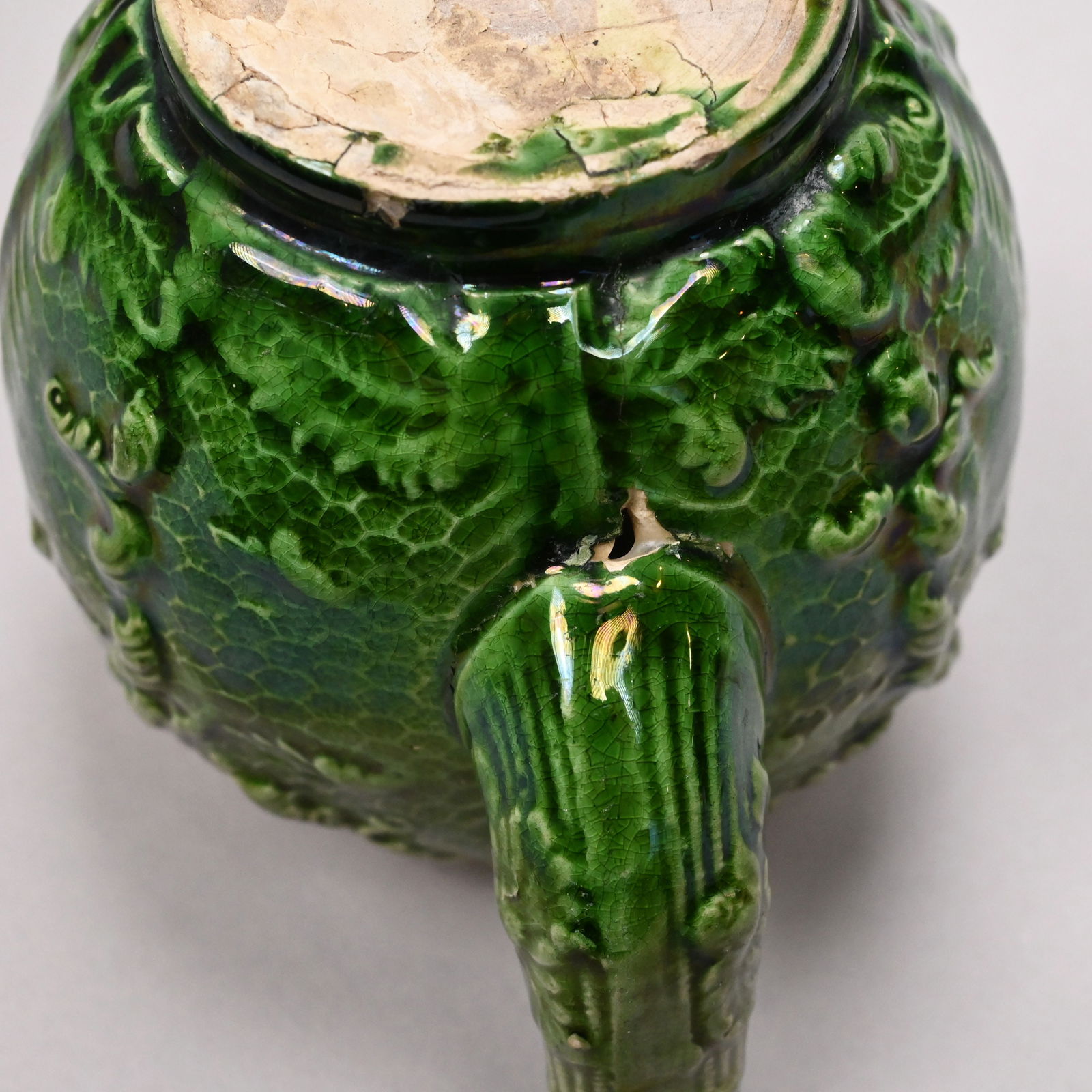 Three Staffordshire Creamware Articles - 14