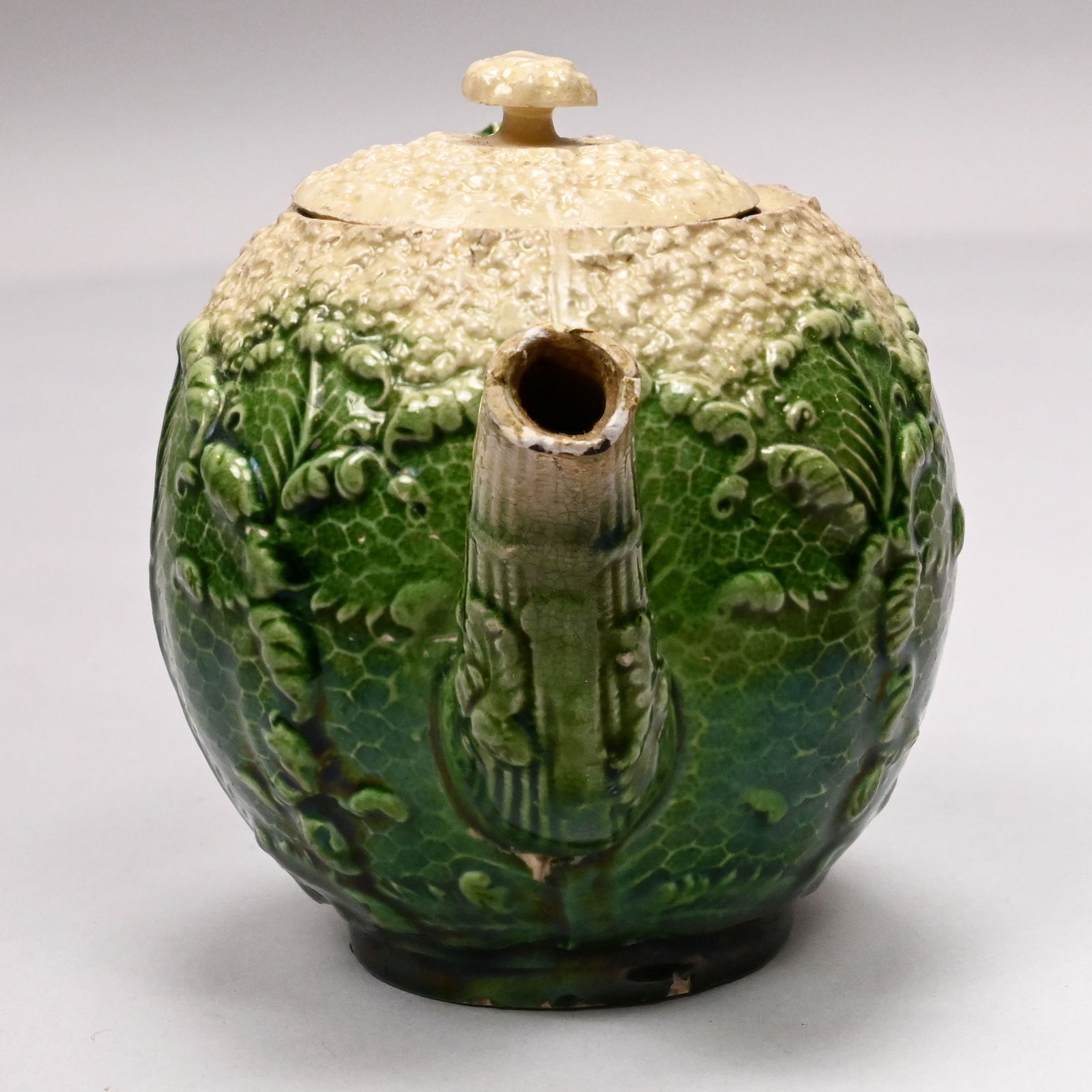 Three Staffordshire Creamware Articles - 8