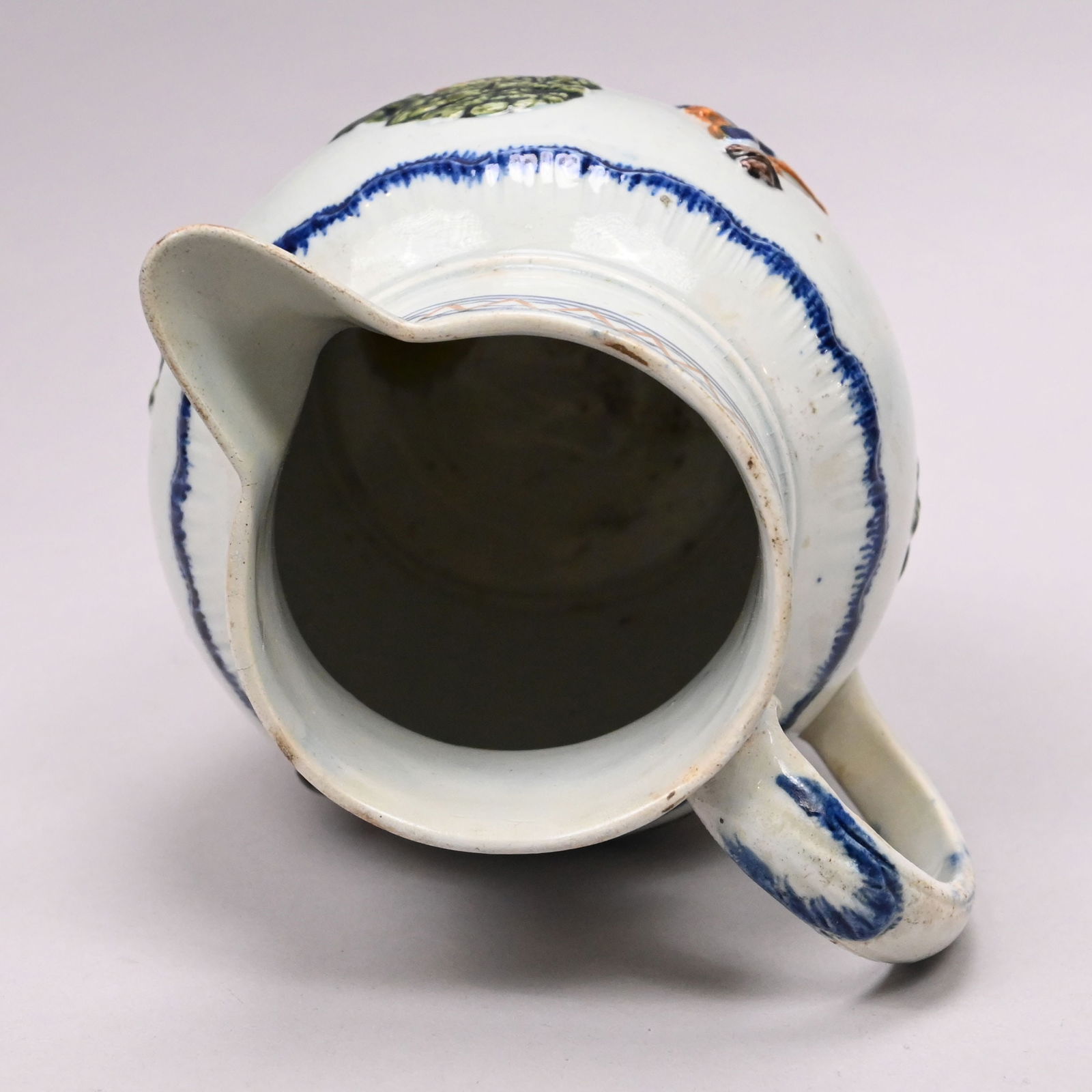 Three English Pearlware Pratt Ware Jugs - 18