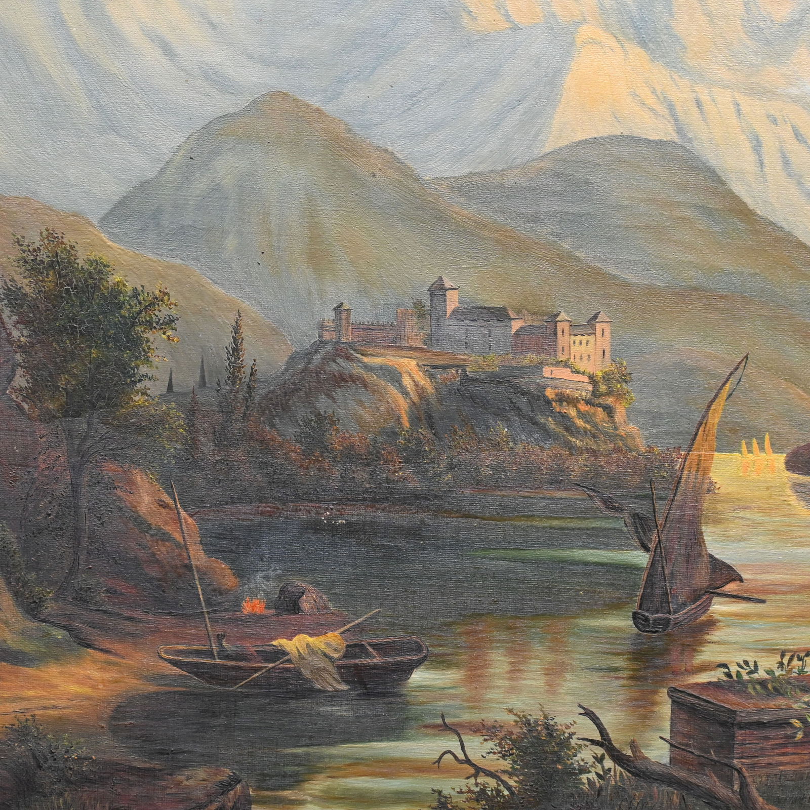 British or Continental School - Alpine View - 3