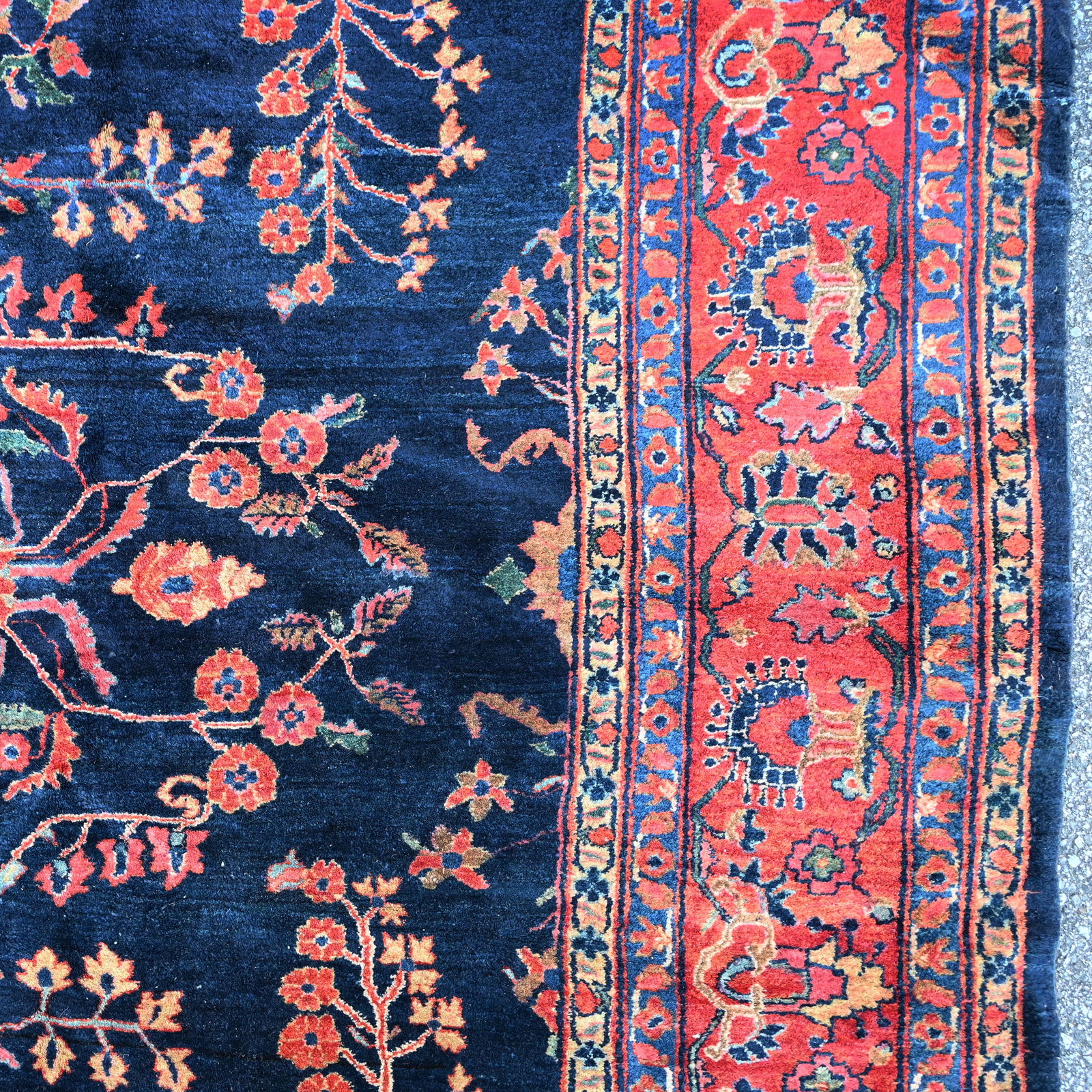 Sarouk Rug - 7