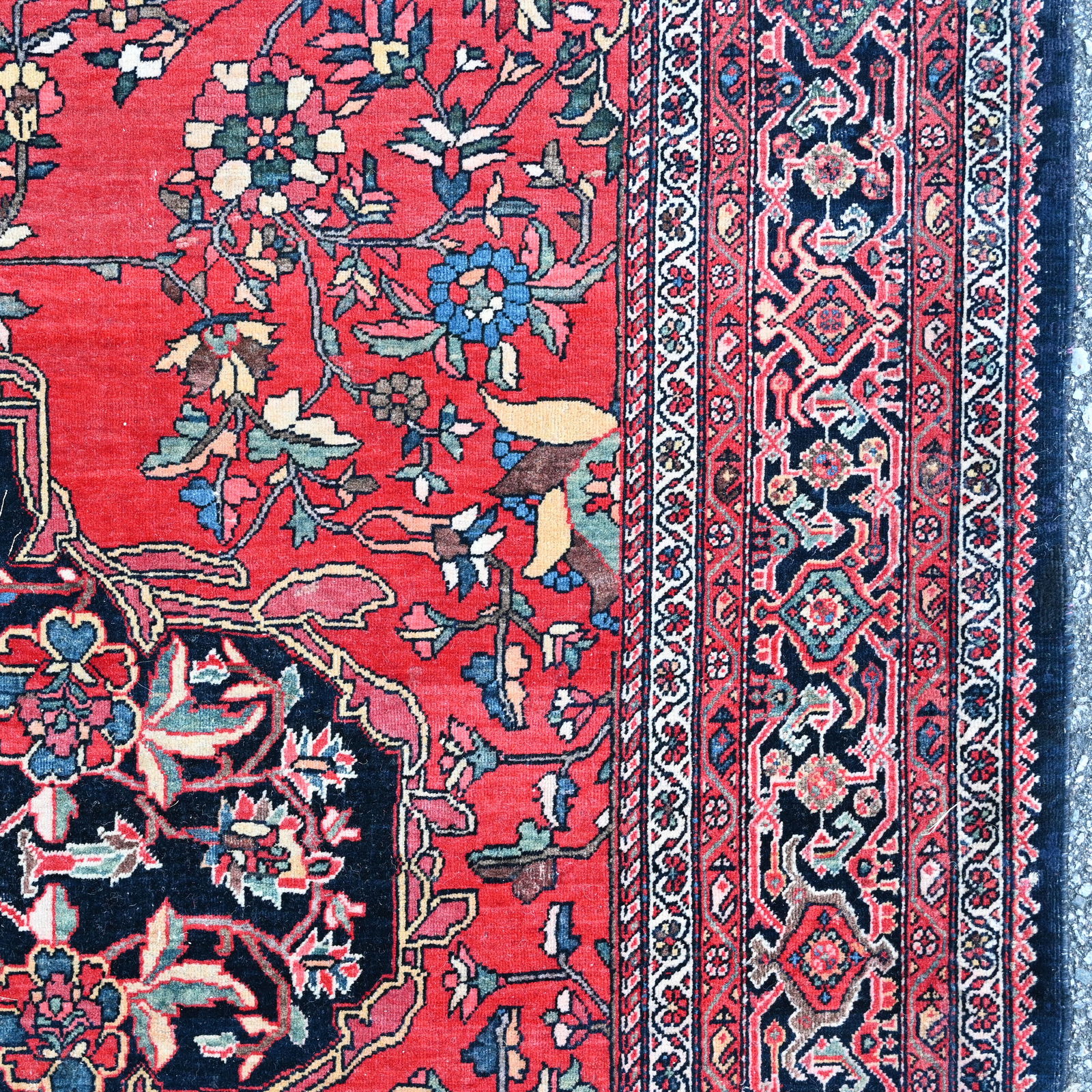 Fereghan Sarouk Rug, Persia - 5