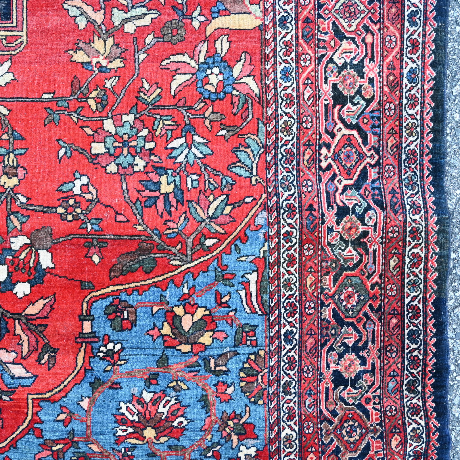 Fereghan Sarouk Rug, Persia - 8