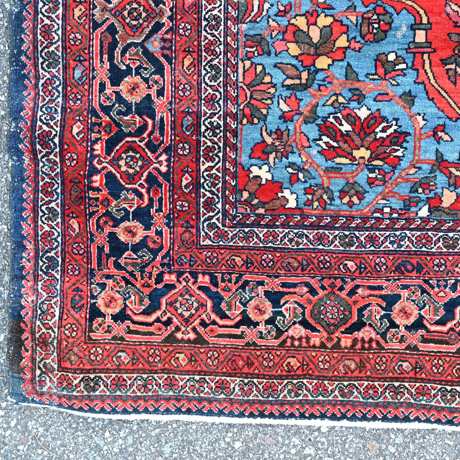 Fereghan Sarouk Rug, Persia - 9