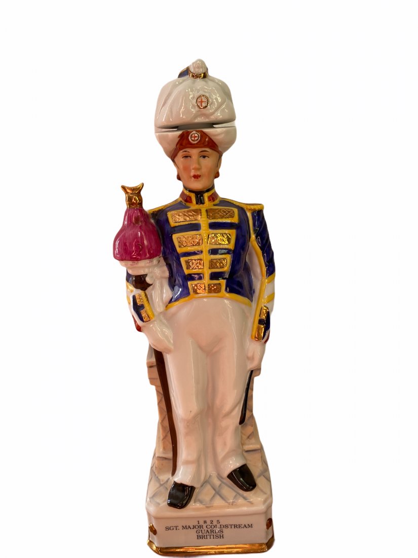 Collectible Arnart Grenadier porcelain: 1825 SGT. Major Coldstream Guards British