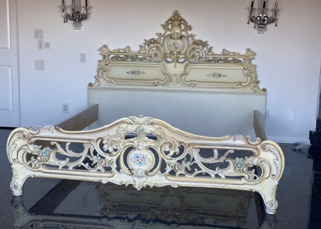 Italian Silik Cal King Bed: We offer Packaging, Handling and Shipping In House or You Are Welcome To Pick Up In Person Or Make Your Own Shipping Arrangements.If you choose for us to arrange the package and shipping, please allow