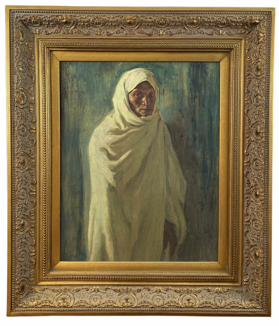 Hunting Son by Joseph Henry Sharp Canvas (1 of 3)