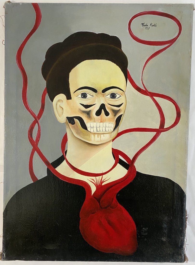 Self Portrait Painting - Frida Kahlo (1 of 7)