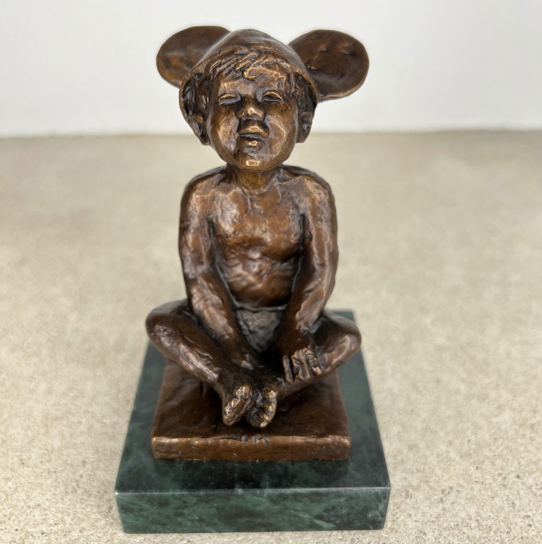 Disney Wonderland Boy Bronze Sculpture Dennis Smith (1 of 4)