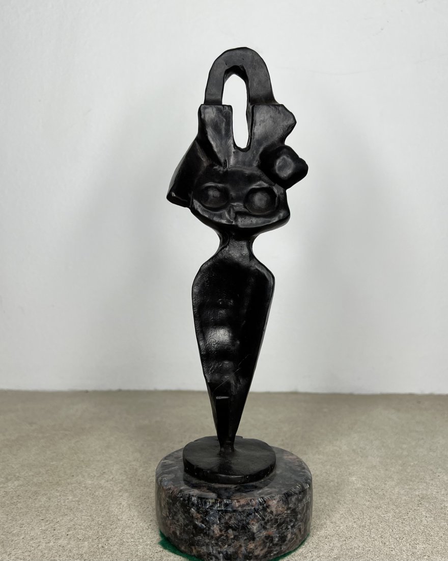 Limited Modern Bronze Sculpture After Archipenko (1 of 4)