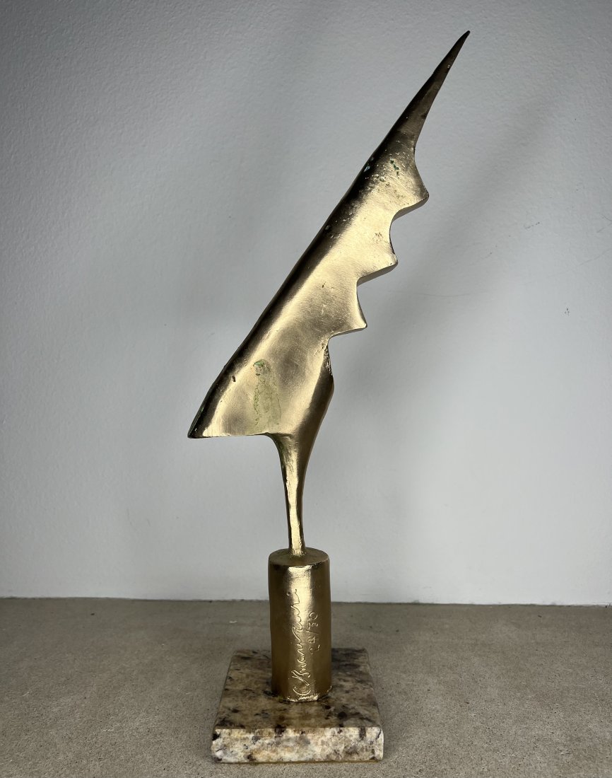 Abstract - Modern Bronze Sculpture -Constantin Brancusi Sculpture (1 of 3)