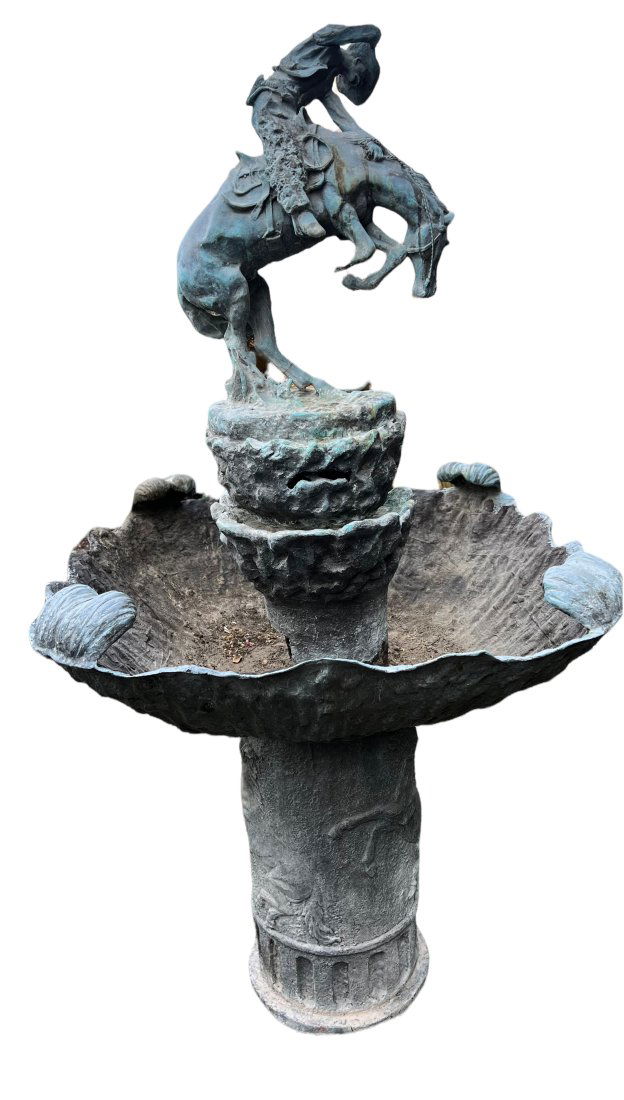 Remington Bronze Fountain (1 of 4)