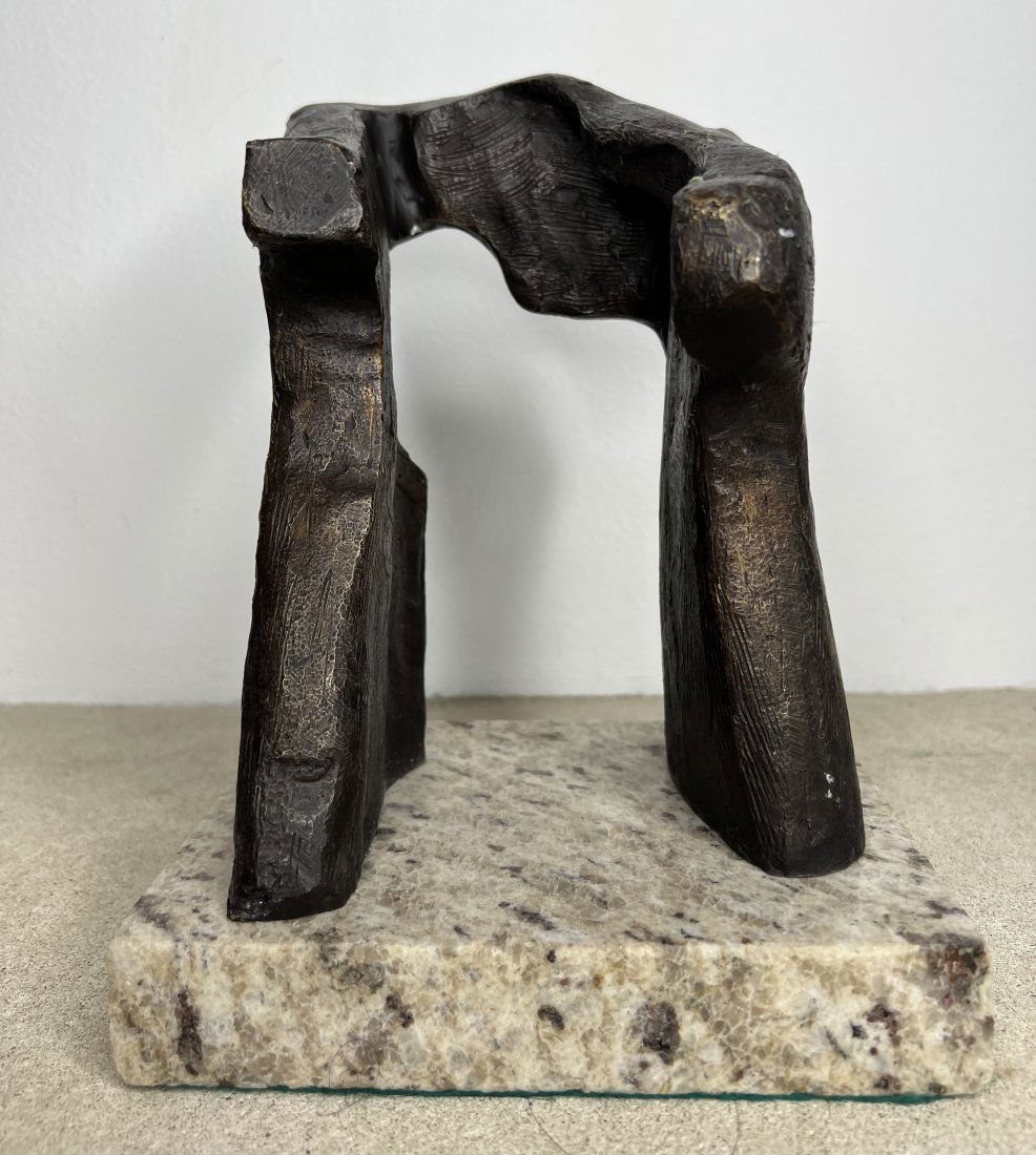Modern -Abstract Bronze -Henry Moore (1 of 4)