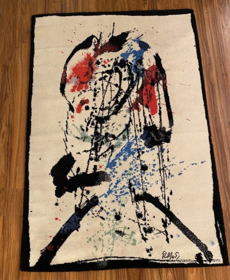 Robert Jacobsen 1980s Rug for Axminster Ege: Measurements: 80 3/10 Ã— 55 1/10 in