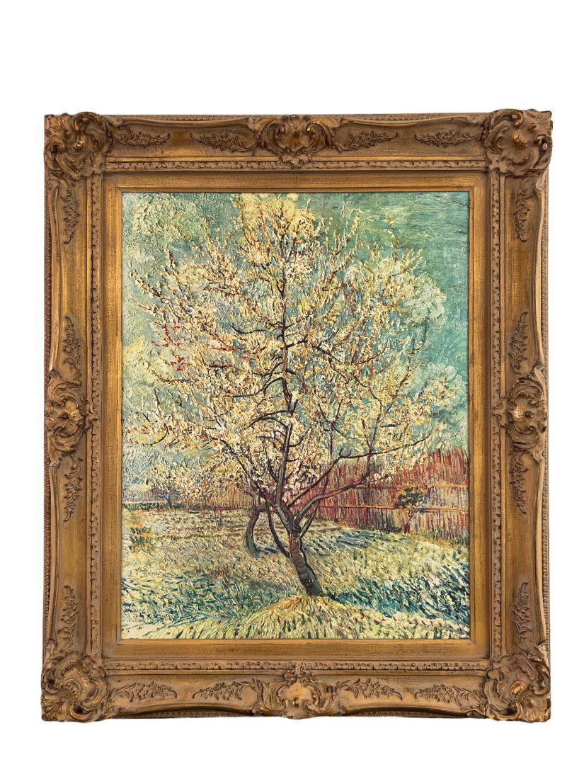 The Pink Peach Tree 1888 Lithograph -Vincent van Gogh (1 of 2)