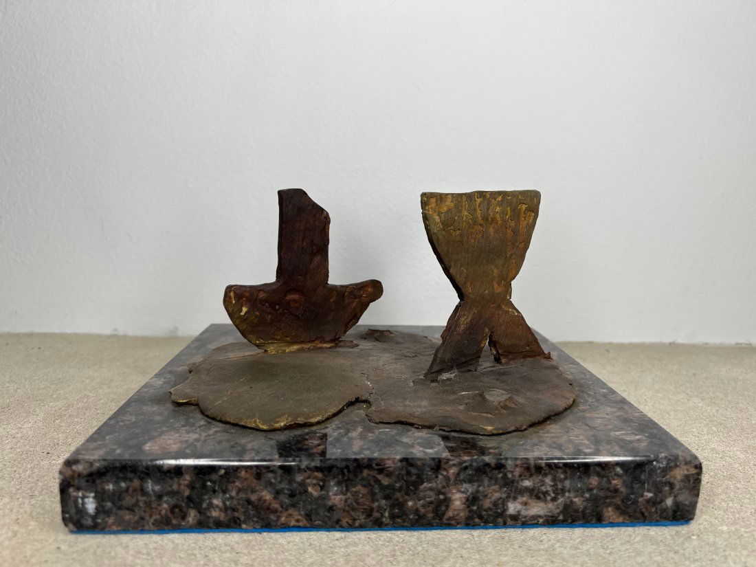 Archipenko -Abstract Bronze Sculpture (1 of 4)