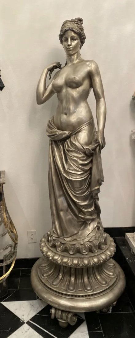 Life Size Bronze Goddess Sculpture (1 of 5)